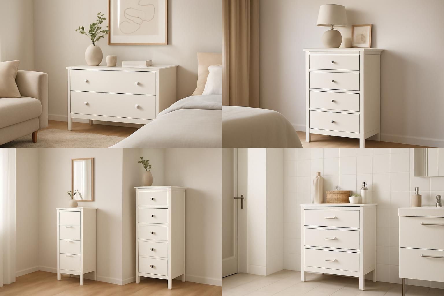 découvrez comment choisir la commode blanche idéale pour chaque pièce de votre maison et apportez à votre intérieur une touche de style et de fonctionnalité.