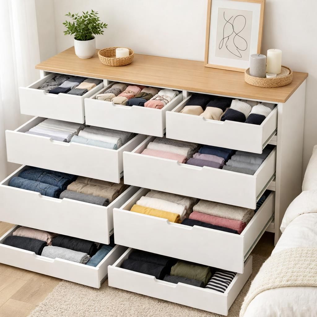 découvrez nos conseils pour choisir une commode pratique et optimisée, idéale pour organiser efficacement votre dressing.