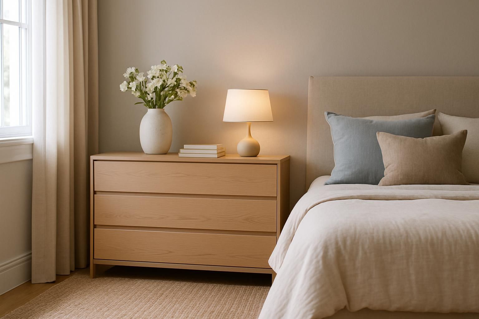découvrez comment harmoniser une commode dans une chambre adulte avec nos astuces et conseils pratiques pour un intérieur élégant et chaleureux.