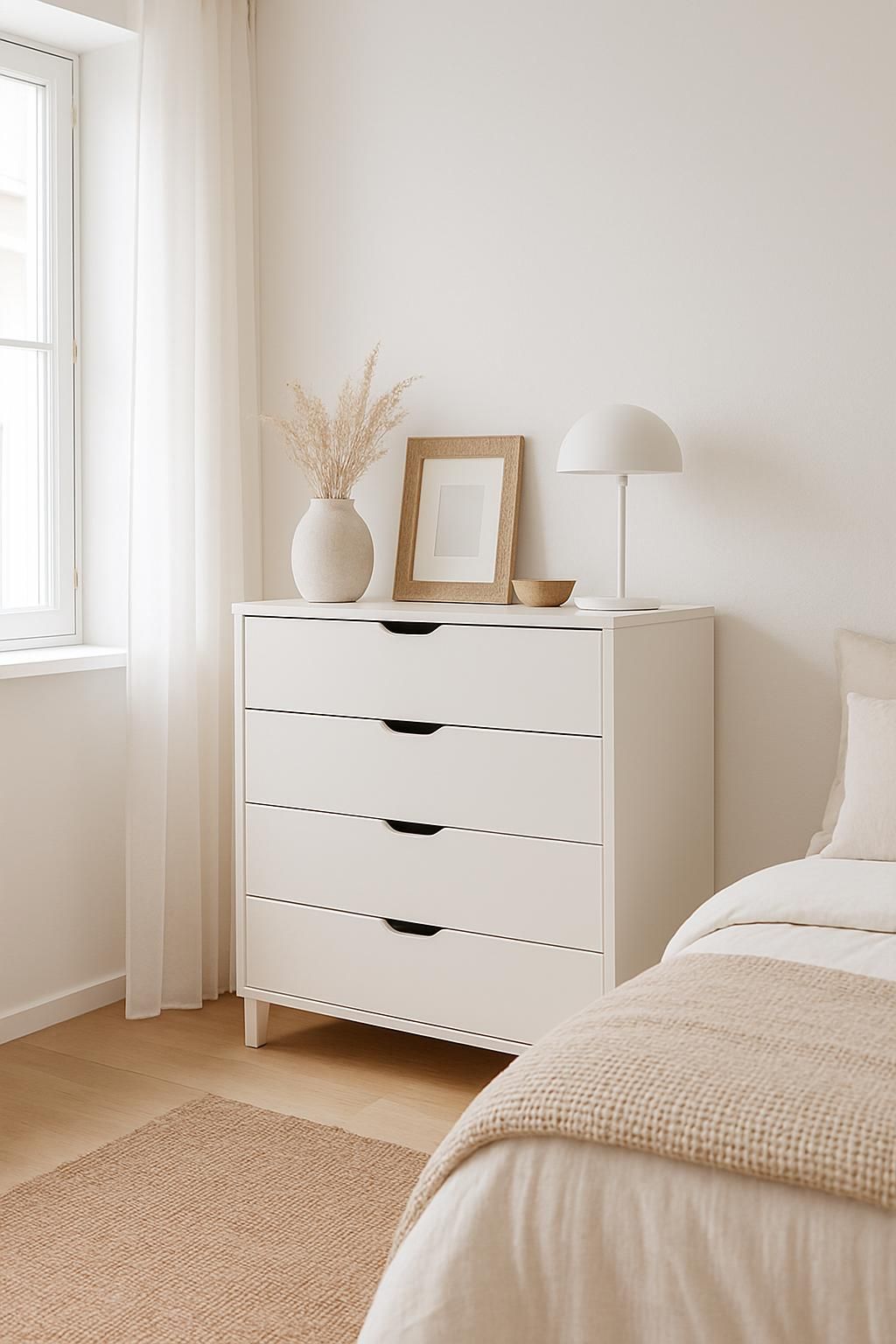 découvrez nos idées déco pour sublimer votre intérieur avec une commode blanche, apportant modernité et luminosité à votre espace de vie.