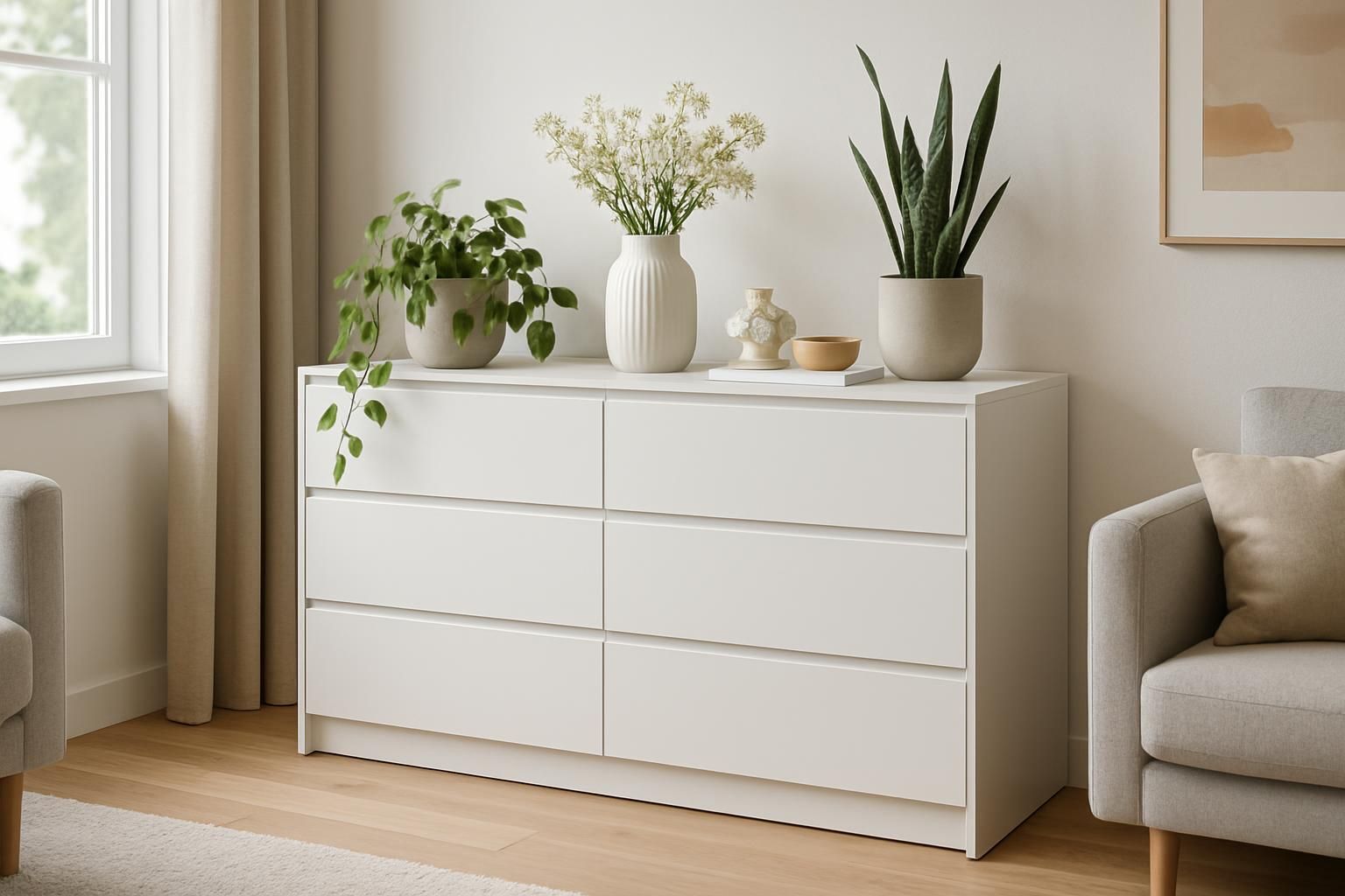 découvrez des idées déco pour intégrer une commode blanche dans un intérieur moderne et lumineux, alliant style et fonctionnalité pour sublimer votre espace.