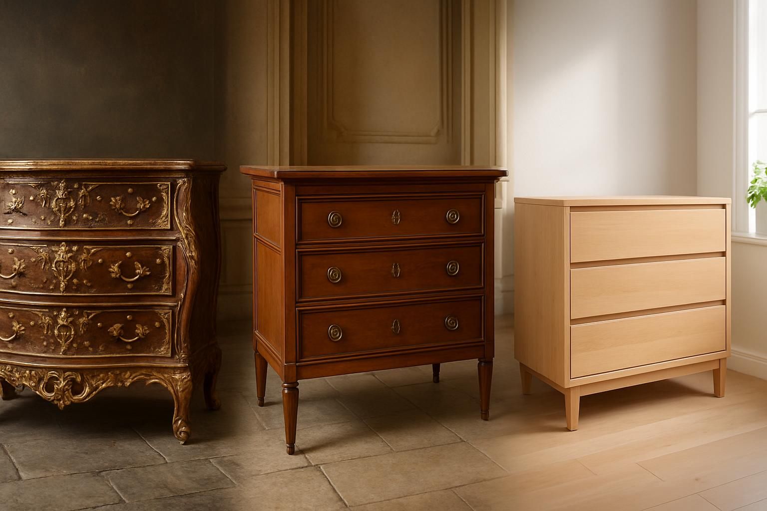 découvrez l'histoire fascinante et l'évolution de la commode, du meuble classique de ses origines à ses designs modernes actuels.