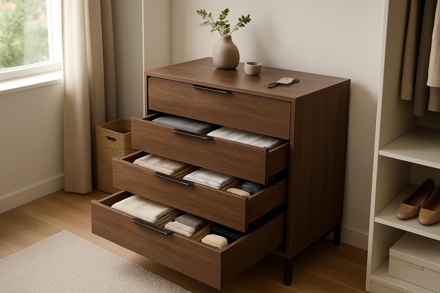 découvrez les avantages d'une commode 4 tiroirs pour optimiser votre rangement et organiser efficacement votre espace avec style et praticité.