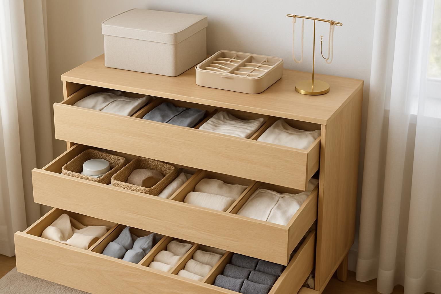 découvrez comment choisir les meilleurs accessoires et rangements pour optimiser l'espace et l'organisation de votre commode efficacement.