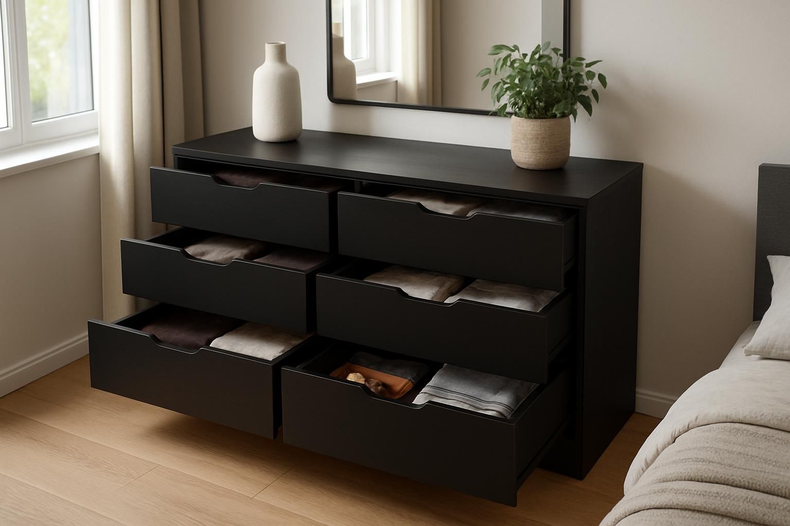 découvrez comment choisir une commode 6 tiroirs noire pour optimiser votre rangement et allier style et fonctionnalité dans votre intérieur.