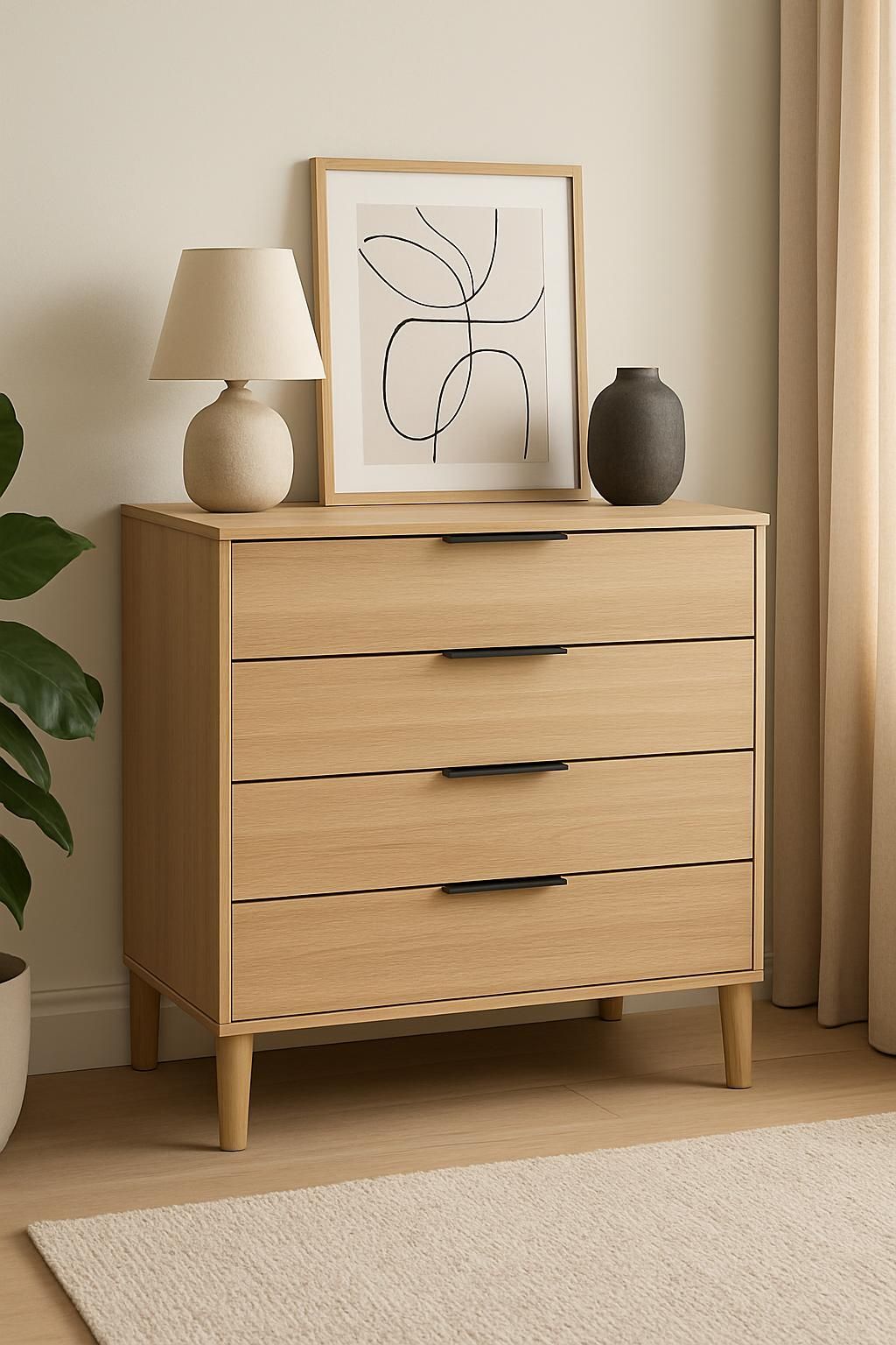découvrez comment intégrer harmonieusement une commode moderne 4 tiroirs dans votre décoration intérieure pour allier style et fonctionnalité.