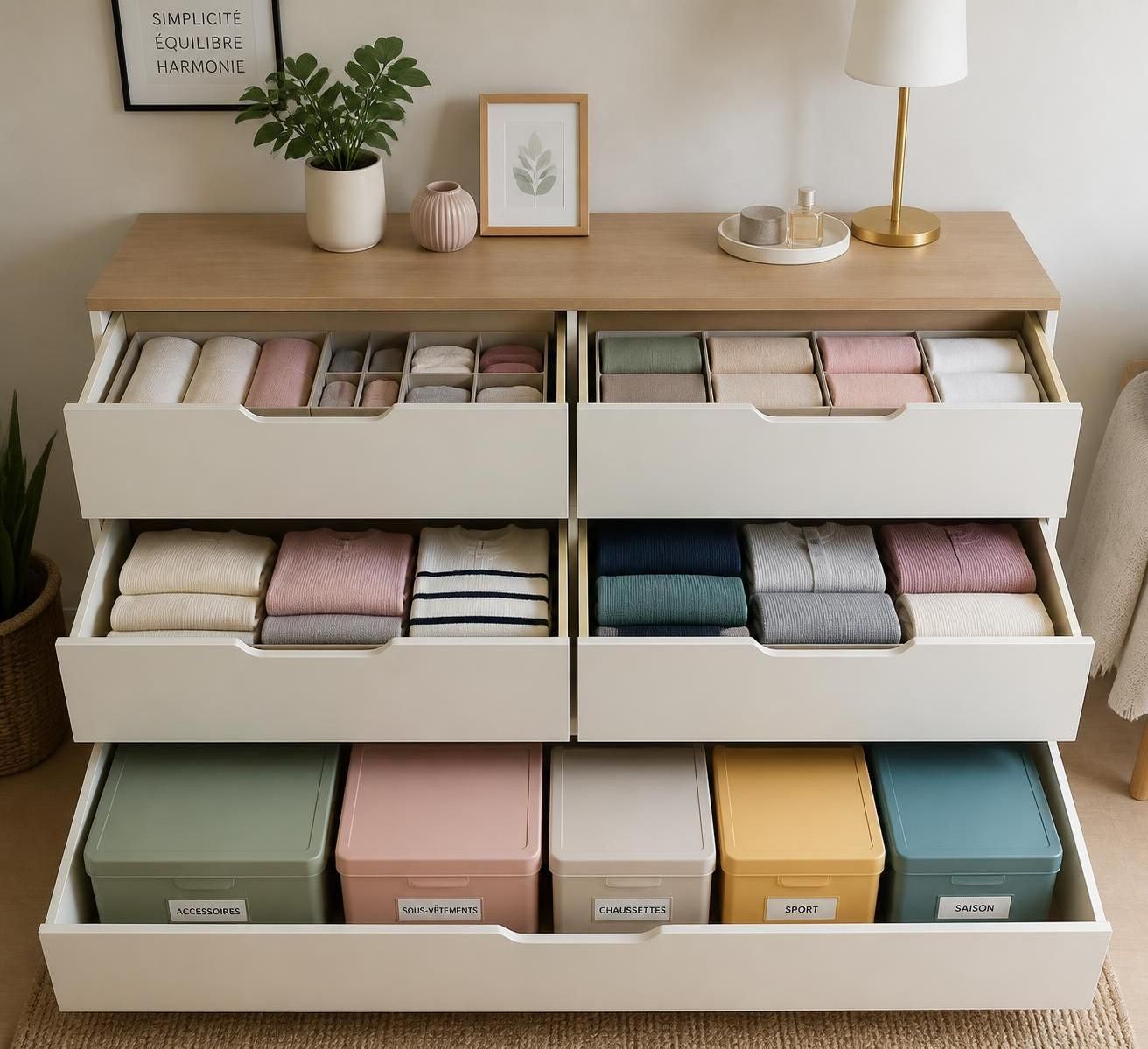 découvrez des astuces pratiques pour organiser et optimiser le rangement de votre commode, afin de gagner de l'espace et garder vos affaires bien ordonnées.