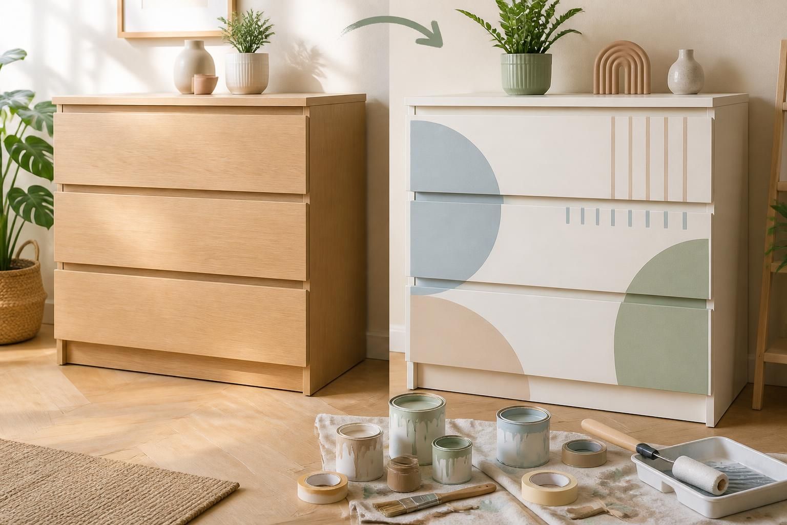 découvrez comment transformer facilement votre commode ikea avec des astuces économiques pour la peindre et la décorer, et donnez-lui une nouvelle vie unique et personnalisée.