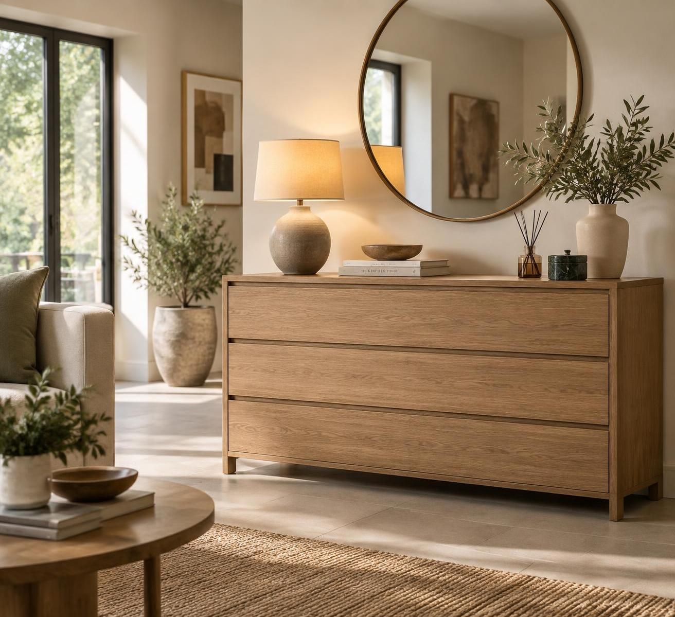 découvrez notre meuble commode pour salon : un rangement élégant et fonctionnel qui optimise l’espace et apporte une touche raffinée à votre intérieur.